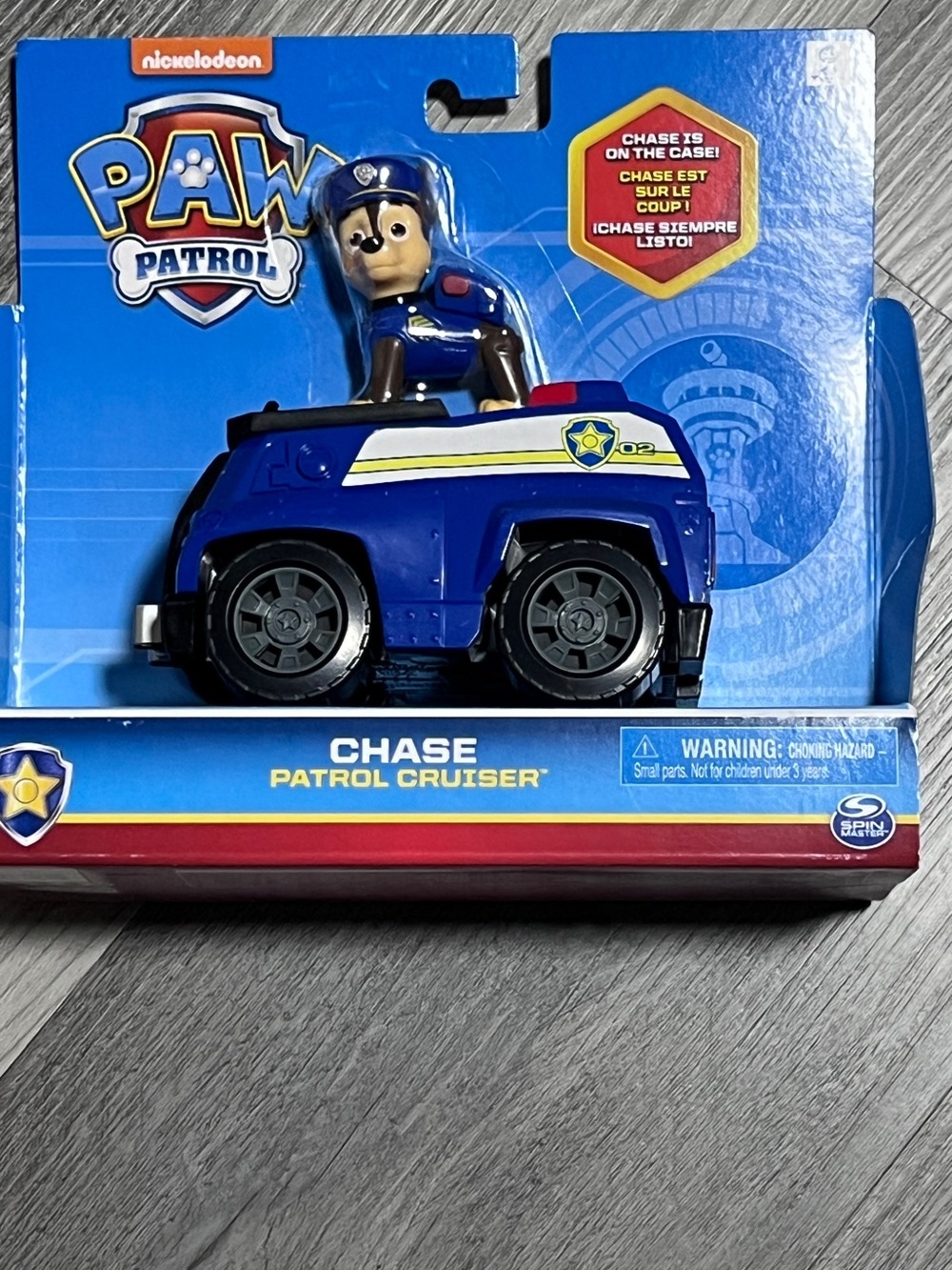 Paw Patrol Chase Patrol Cruiser - Blue and Yellow Police Vehicle